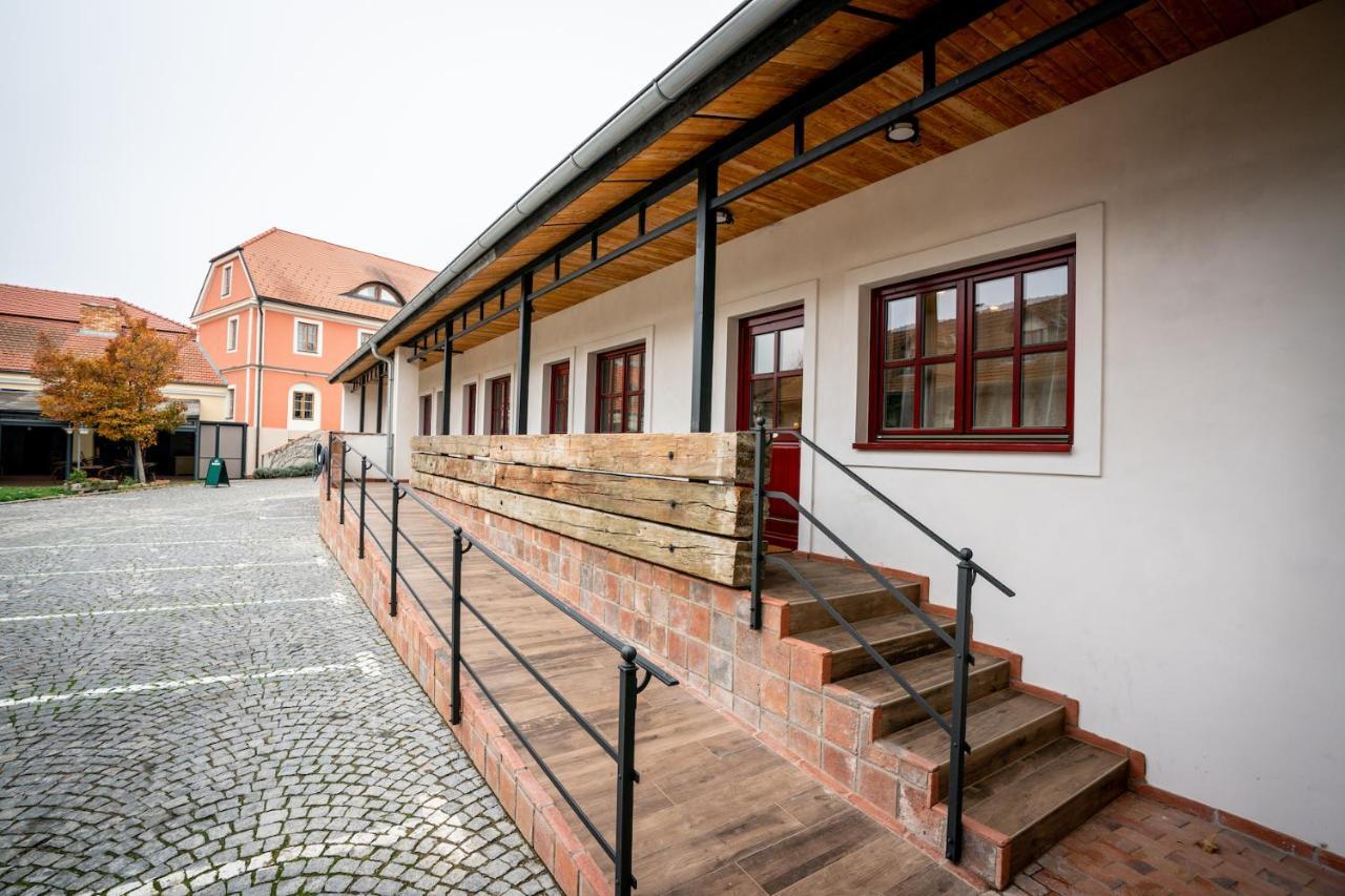 Hotel Dvur Hoffmeister Velké Číčovice Exterior foto